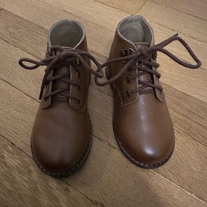 Leather toddler boots